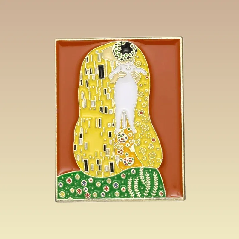 Découvrez le Pin's Arty - Klimt #1, un accessoire unique pour les amateurs d'art. Commandez-le dès maintenant et ajoutez une touche de créativité à votre collection !