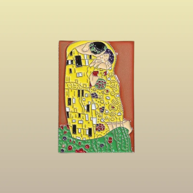 Découvrez le Pin's Arty - Klimt #3, une pièce unique pour accessoriser votre style. Commandez-le dès maintenant pour ajouter une touche artistique à votre collection !