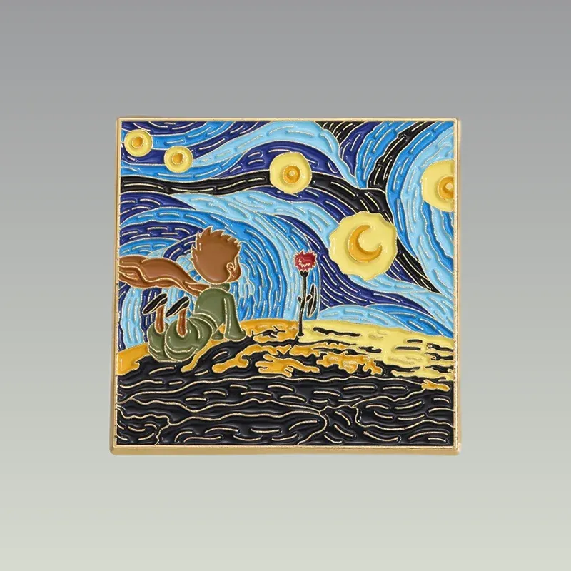 Découvrez le Pin's Arty - Le Petit Prince, un accessoire unique pour affirmer votre style. Achetez maintenant et ajoutez une touche artistique à votre collection !