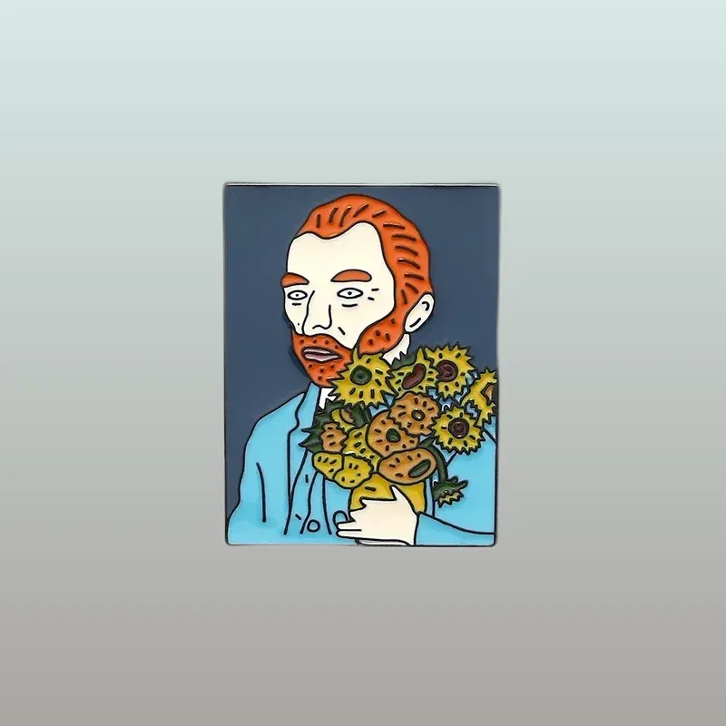 Découvrez le Pin's Arty - Van Gogh #2, l'accessoire parfait pour les amateurs d'art. Achetez-le dès maintenant et ajoutez une touche artistique à votre style !