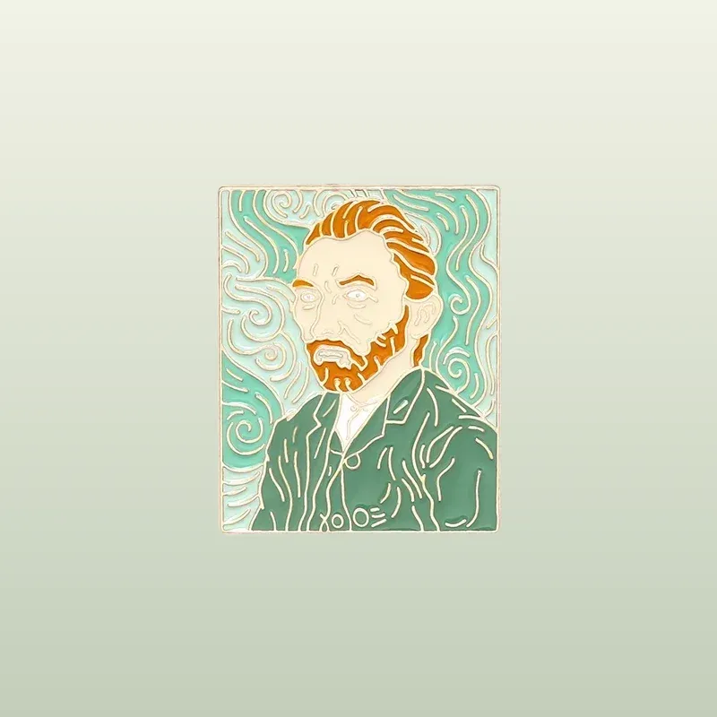 Achetez le Pin's Arty - Van Gogh #3 et ajoutez une touche artistique à votre collection ! Parfait pour les amateurs d'art et les collectionneurs de pins.
