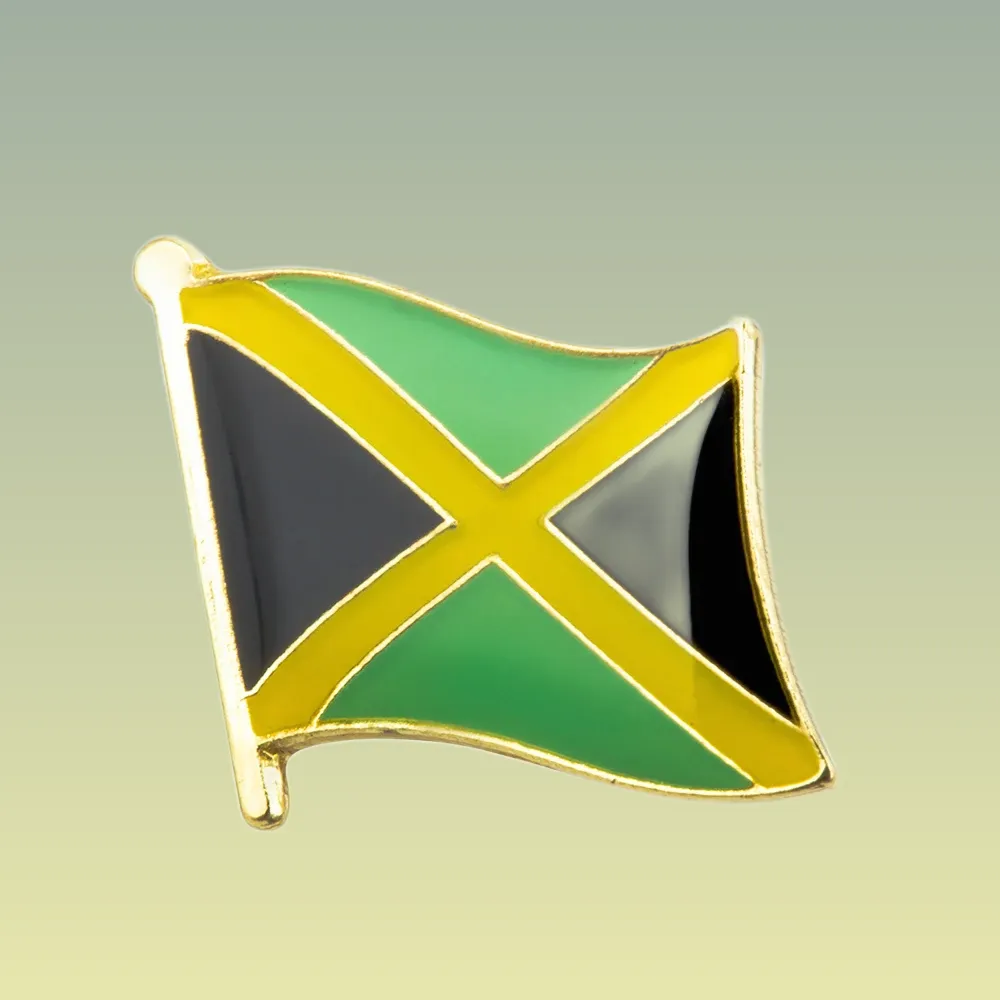 Découvrez notre Pin's Drapeau - Jamaïque, un accessoire parfait pour montrer votre amour pour la Jamaïque. Commandez-le dès maintenant !
