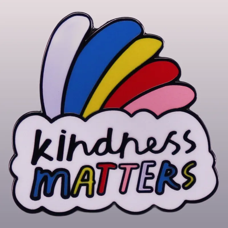 Découvrez nos pins LGBT - Kindness Matters, le moyen parfait d'afficher votre soutien et votre engagement pour l'amour et la diversité. Commandez maintenant!