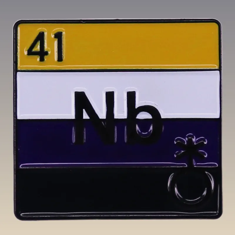 Découvrez nos pins LGBT - Non-binaire 41, un accessoire parfait pour afficher votre soutien et votre identité. Achetez-les dès maintenant pour ajouter une touche unique à votre style !