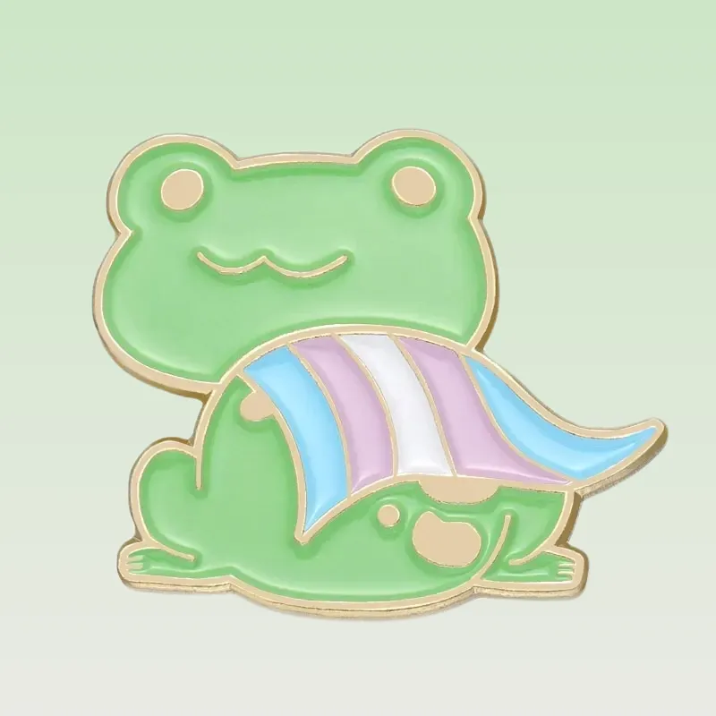 Découvrez le pin LGBT - Super-Frog #2, un accessoire fun et coloré pour afficher votre soutien. Commandez-le dès maintenant pour ajouter une touche unique à votre collection!